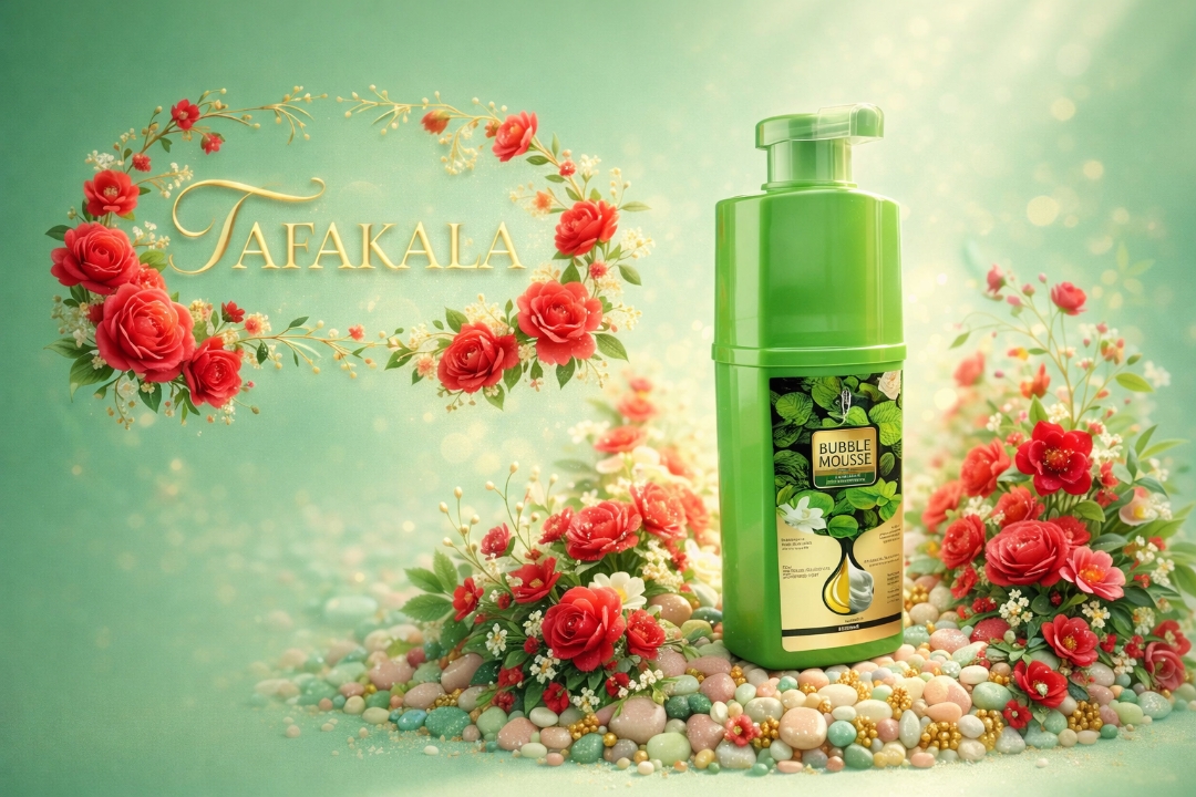 شامپو رنگ مو قهوه ای تیره  برند بابل موس ژلاتینی سبز رنگ اورجینال
